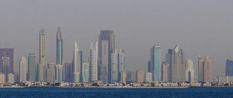 Skyline of Dubai