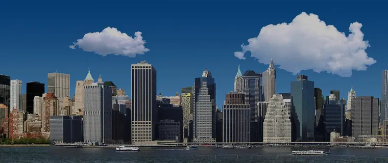 Skyline of New York City