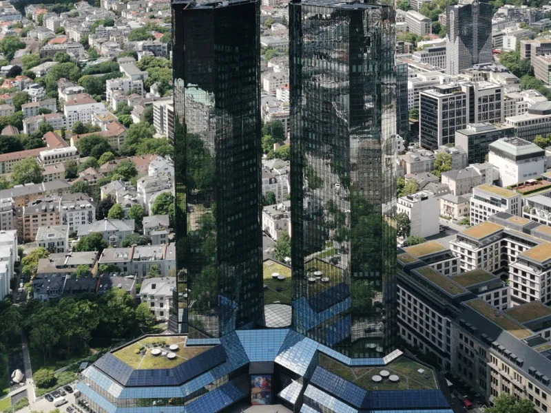 Deutsche Bank Headquarters in Frankfurt